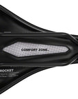 Sillín WTB Rocket - Acero Negro, Forma de fusión mediana