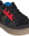 Zapatillas planas Five Ten Freerider para hombre, color negro/carbono/lima pulso 12