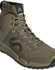 Zapatillas planas Five Ten Trailcross Mid Pro para hombre: verde órbita/negro núcleo/lima pulso 11.5