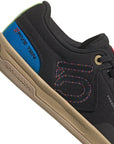 Zapatillas de lona Five Ten Freerider Pro para hombre, color negro/carbono/lima pulso 12
