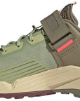 Zapatillas de trailcross de montaña Five Ten para mujer (carmesí tranquilo, verde órbita y turbo 7)