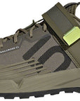 Zapatillas de trailcross de montaña Five Ten para hombre, color verde órbita/carbono/lima pulso 12