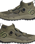 Zapatillas de ciclismo Five Ten Trailcross Pro Mountain sin clip - Hombre Verde/Negro/Verde 12
