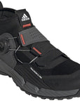 Zapatillas de ciclismo Five Ten Trailcross Pro Mountain sin clip - Mujer Gris/Negro/Rojo 7