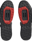 Zapatillas de trailcross de montaña Five Ten para hombre, color negro/gris tres/rojo, talla 9.5