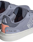 Zapatos planos de lona Five Ten Sleuth Deluxe para mujer, color violeta plateado/blanco/coral, talla 44.5