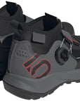 Zapatillas de ciclismo Five Ten Trailcross Pro Mountain sin clip - Mujer Gris Five/Core BLK/Rojo 8.5