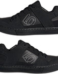 Zapatillas planas Five Ten Freerider DLX para hombre, color negro/negro/gris, talla 31