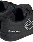 Zapatillas planas Five Ten Freerider Pro para mujer, color negro básico/blanco cristal/menta ácido 7