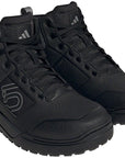 Zapatos planos Five Ten Impact Pro Mid para hombre, color negro/gris tres/gris seis 12