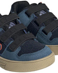 Zapatillas planas Five Ten Freerider VCS para niños - Tinta Legend para jóvenes/Acero Wonder/Naranja Impacto 4.5K