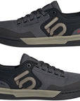 Zapatillas de lona Five Ten Freerider Pro para hombre, color gris seis/plata guijarro/negro núcleo 12