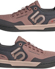 Zapatillas de lona Five Ten Freerider Pro para mujer, color arcilla cálida/topo maravilla/gris, talla 9.5