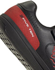 Zapatillas de ciclismo Five Ten Hellcat Mountain sin clip para hombre, color negro/rojo/blanco FTWR 6