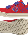 Zapatillas planas Five Ten Freerider VCS DSN para niños - Rubí puro/Tono violeta/Blanco maravilla 3