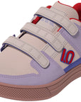 Five Ten Freerider Kids VCS Flat Shoes - Putty Mauve/Pure Ruby/Semi Cobalt Blue 13K