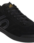 Zapatos planos Five Ten Sleuth DLX para mujer, color negro intenso, gris seis y dorado mate 7