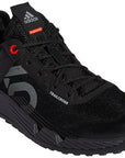 Zapatillas planas Five Ten Trailcross LT para mujer, color negro/gris dos/rojo solar 7.5