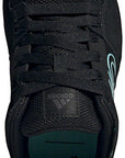 Zapatillas planas Five Ten Freerider para mujer, color negro básico/menta ácida/negro básico 10.5