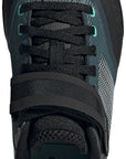 Zapatillas de ciclismo de montaña Five Ten Hellcat Pro Clipless para mujer, color negro/blanco cristal/gris sólido DGH 9