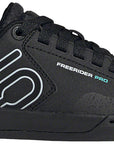 Zapatillas planas Five Ten Freerider Pro para mujer, color negro básico, blanco cristal y menta ácida 10.5