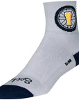 Calcetines clásicos Destiny de SockGuy - Grises, 7,6 cm, talla L/XL