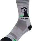 Calcetines deportivos Killin It de SockGuy - 15 cm (grande/extragrande)