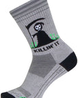 Calcetines deportivos Killin It de SockGuy - 15 cm (grande/extragrande)