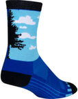 SockGuy Night and Day Crew Sock - 6" Large/X-Large