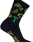 Calcetines deportivos Taco Life de SockGuy - 15 cm (grande/extragrande)