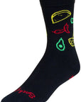 Calcetines deportivos Taco Life de SockGuy - 15 cm (grande/extragrande)