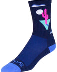 Calcetines SockGuy Crew Cactal - 6" Azules Talla Grande/Extra Grande