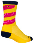 SockGuy Crew Rattle Socks - 6" Yellow Large/X-Large