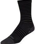 SockGuy SGX Black Stripes Socks - 6" Black Large/X-Large