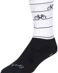 Calcetines de ciclismo SockGuy Crew - Talla L/XL (6")
