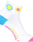 Calcetines clásicos de Pickleball de SockGuy - Talla pequeña/mediana (5 cm)