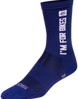 Calcetines SockGuy SGX People For Bikes - Talla pequeña/mediana (18 cm)