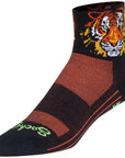 SockGuy Classic Easy Tiger Socks - 3" Small/Medium