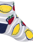 Calcetines bajos clásicos SockGuy Lemonade - 5 cm (mujeres, talla pequeña/mediana)