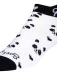 Calcetines bajos clásicos de panda SockGuy - 2,5 cm (mujeres, talla pequeña/mediana)