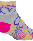 Calcetines clásicos de corte bajo SockGuy - 5 cm (talla pequeña/mediana) para mujer