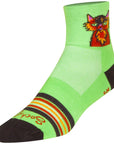 Calcetines clásicos de gato Buzz de SockGuy - 7,6 cm (grande/extragrande)