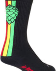 SockGuy Crew Hoppyness Socks - 6" Black Small/Medium
