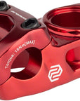 Potencia BMX Promax Impact - 48 mm, carga superior, color rojo