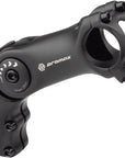 Promax MA-504L 31.8mm Length 100mm Adjustable Threadless w/Light Mount Black
