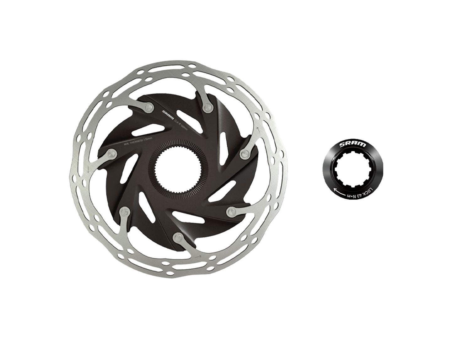 SRAM CenterLine XR Disc Brake Rotor 160mm Center Lock