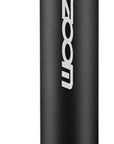 Tija de sillín con suspensión Zoom de 15 mm de desplazamiento - 27,2 x 350 mm, anodizada en negro