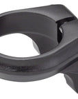 Abrazadera de tija de sillín Problem Solvers de 34,9 mm, atornillable, color negro, con soportes para portabultos