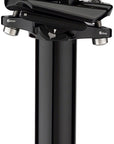Tija telescópica Wolf Tooth Resolve - 30,9" (recorrido de 242 mm), color negro, Rev. 2