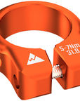 Wheels Manufacturing Seatpost Clamp - 31.8mm Bolt-On Orange